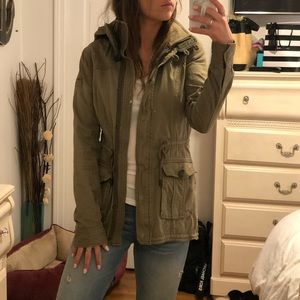 Army Green Casual Jacket